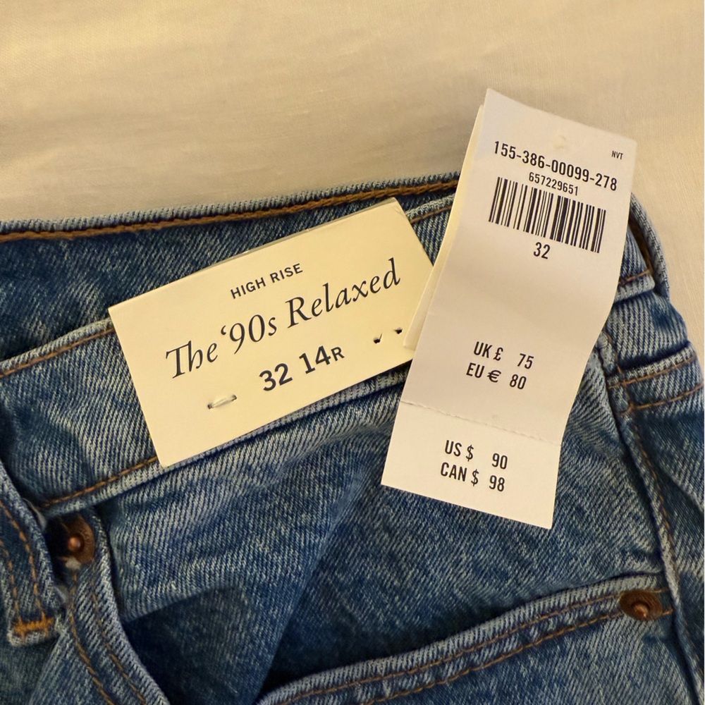 Abercrombie High Rise '90s Relaxed Jeans